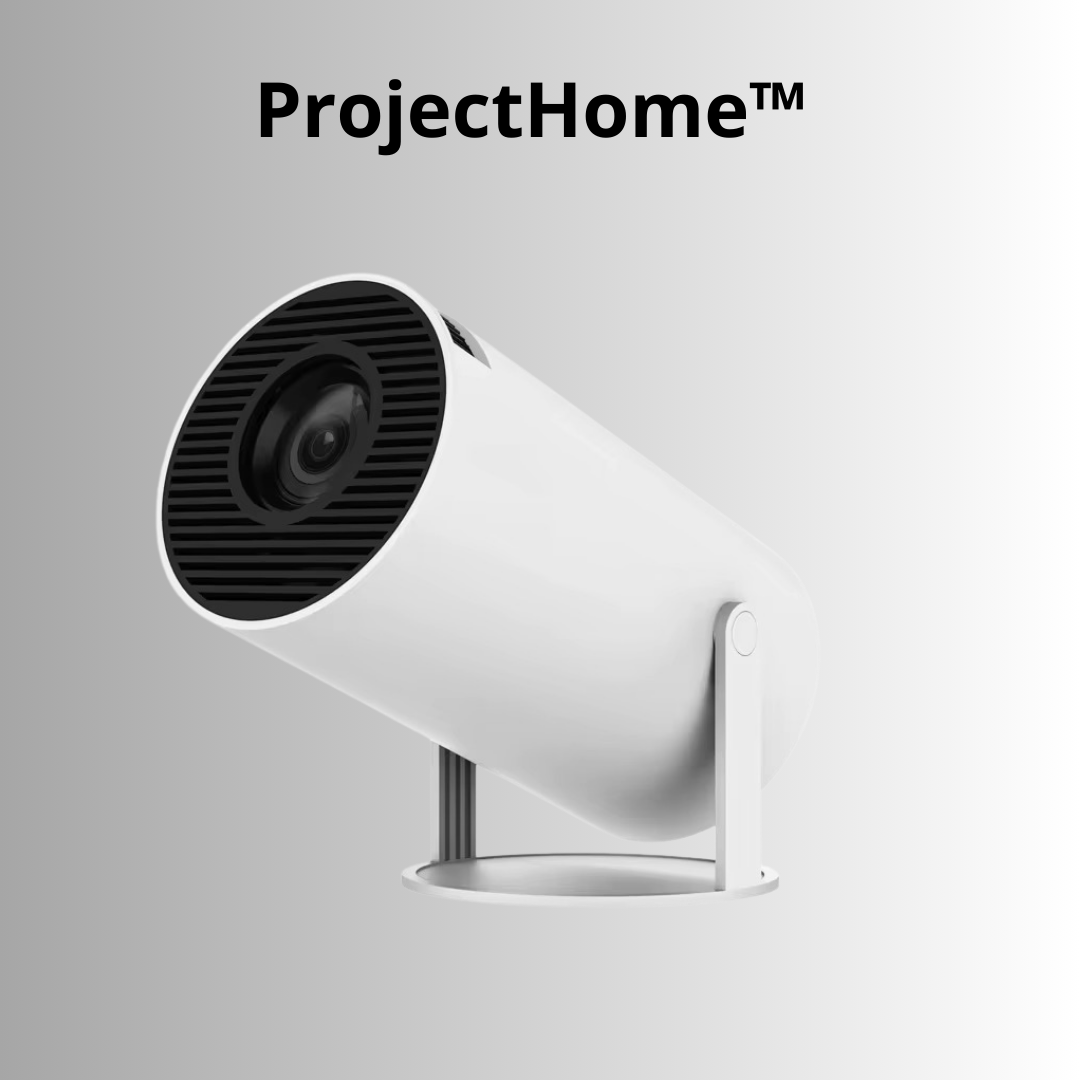 ProjectHome™ mini vidéoprojecteur portable - Home cinema